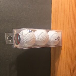 RARE LA LOS ANGELES DODGERS 3 PACK GOLF BALL SET 2010 NEW